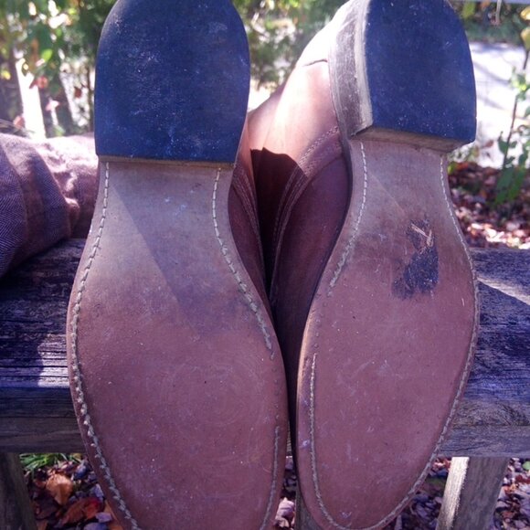 Leather Lace Up Boots - Picture 6 of 6